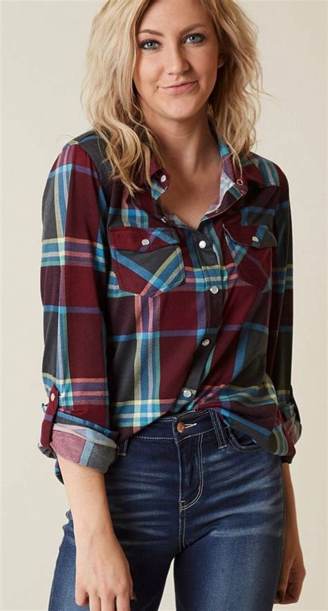 What to wear for fall : Daytrip Flannel Shirt | Buckle | Flannel shirt ...