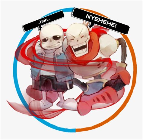 Undertale Papyrus Sans Nyehehe Freetoedit - Undertale Sans And Papyrus ...