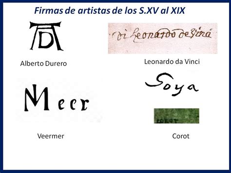 arte y artificios: AVERÍGUALO TODO SOBRE LA FIRMA DE LOS GRANDES ...