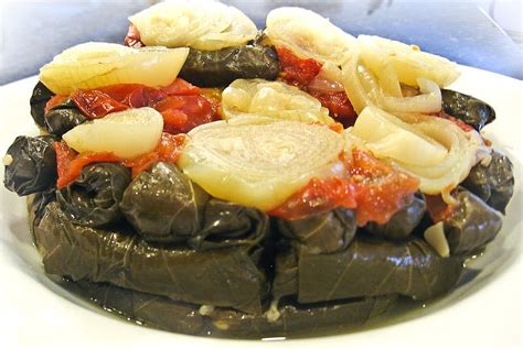 Vegan Stuffed Grape Leaves Recipe - Dolma Rolls - Warak Enab