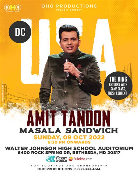 Amit Tandon Stand-Up Comedy - DC