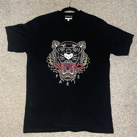 Kenzo Tiger icon t shirt • Size large • 9.9/10... - Depop