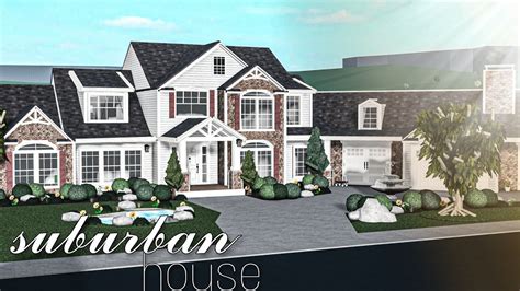 Bloxburg House Ideas Suburban