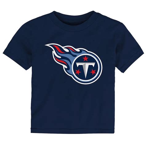 Tennessee Titans Toddler Navy Team Logo T-Shirt