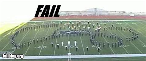 Marching band fail