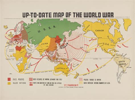 Allied Powers Ww2 Map