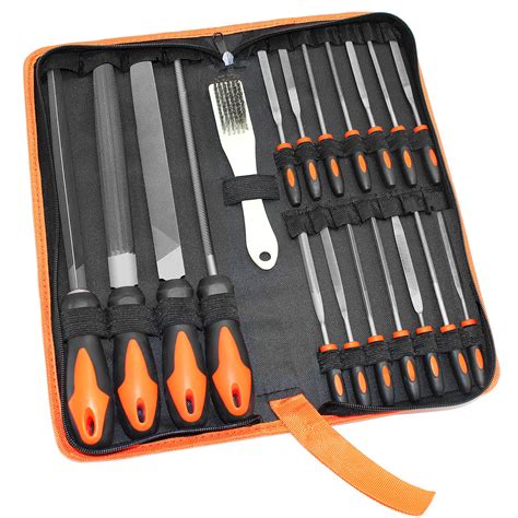 Buy Yeelua 19PCS Metal File Set, T12 High Carbon Steel File Including ...