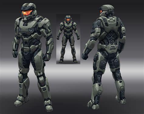 New Halo Infinite concept art shows an Elite blademaster and Mark VII ...