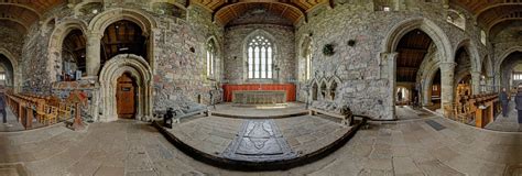 Iona - Iona Abbey, Interior 1 360 Panorama | 360Cities