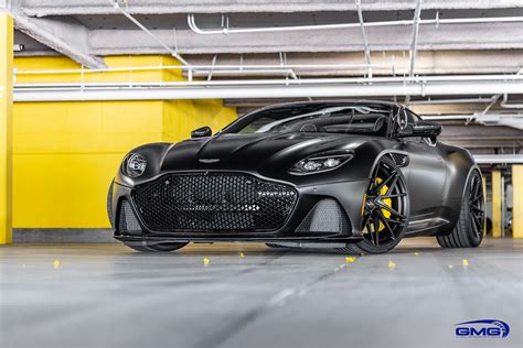 Matte Black Aston Martin DBS Superleggera - GMG Racing