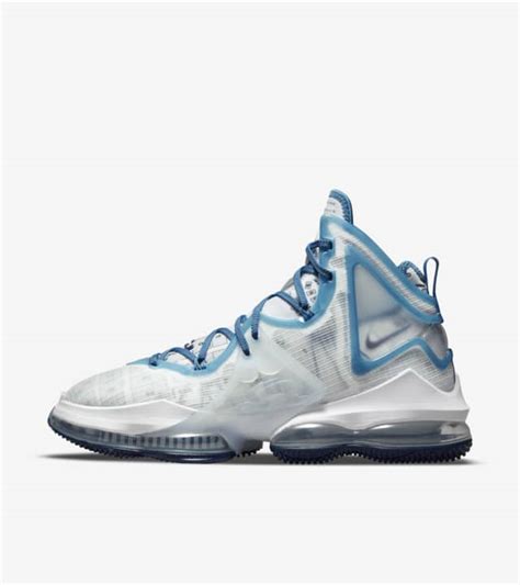 LeBron 19 'White and Dutch Blue' Release Date. Nike SNKRS MY