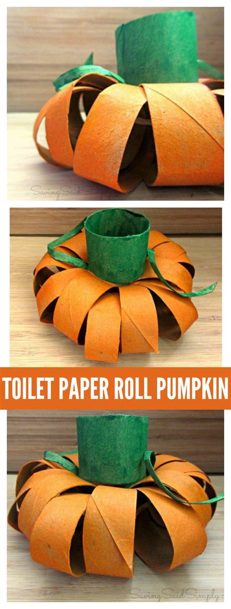 Halloween Kids Craft | Toilet Paper Roll Pumpkin - Raising Whasians