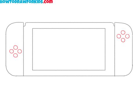 How to Draw a Nintendo Switch - Easy Drawing Tutorial For Kids