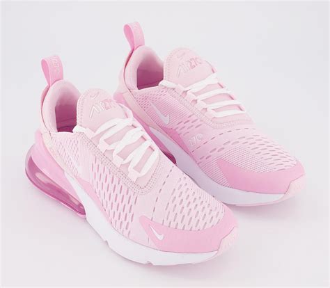 Nike Air Max 270 Gs Trainers Pink Foam White Pink Rise - Unisex