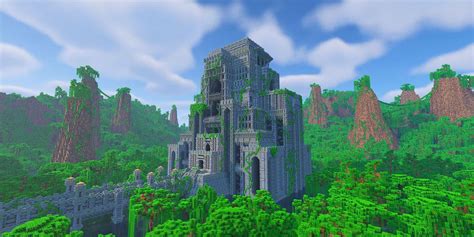 Minecraft Jungle Temple Megabuild Showcased In Astounding Time-Lapse