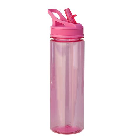 Large Sports Water Bottle with Straw