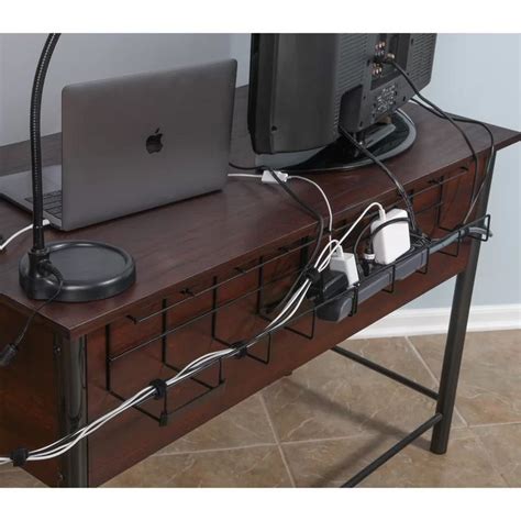 Wire Tray Desk Cable Organizer in 2020 | Cable organizer, Cable ...