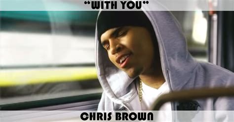 "With You" Song by Chris Brown | Music Charts Archive