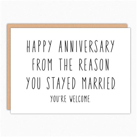 Anniversary Card for Parents. Happy Anniversary Parents. Funny ...