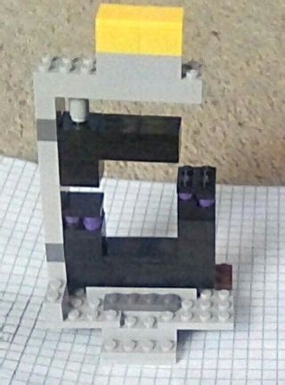 Minecraft Lego Nether Portal