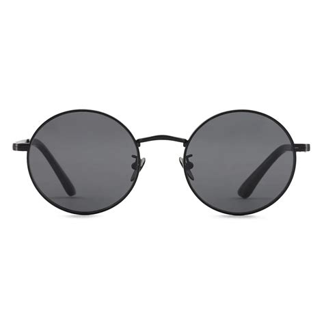 Giorgio Armani - Men’s Round Eyeglasses - Black - Optical Glasses ...