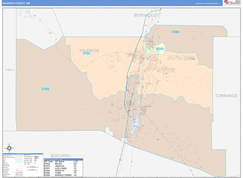 Valencia County Parcel Map