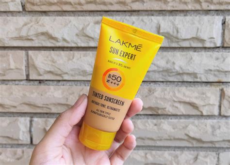 Lakme Sun Expert Tinted Sunscreen Review With SPF 50