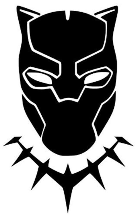 Black Panther Svg Wakanda Svg Panther Clipart Superhero Svg Black ...