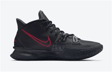 Nike Kyrie 7 Black University Red Bred CQ9327-001 Release Date - SBD