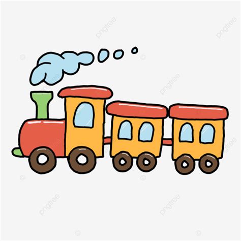 Cute Orange Train Cartoon, Train Clipart, Orange Clipart, Cute Clipart ...