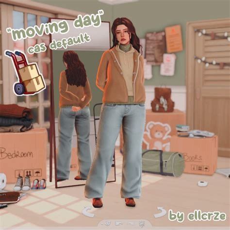 CAS default background moving day | Sims 4 cas background, Sims 4 cas ...