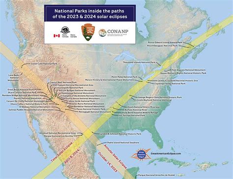 Where to See the Two Great North American Eclipses - Sky & Telescope ...