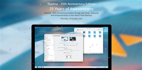 KDE Plasma 5.23 llega con muchos cambios y festejando su 25 aniversario ...