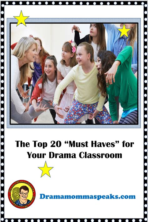 Drama Materials List | Drama education, Teacher bloggers, Teaching drama