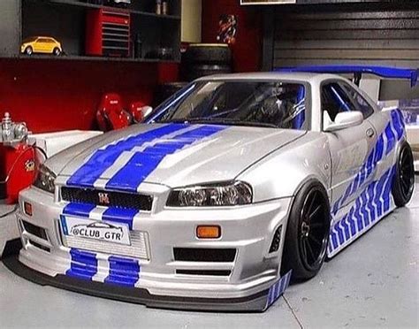 Nissan Skyline GTR R34 Fast And Furious Awesome https://www.mobmasker ...