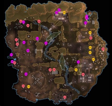 Apex Legends Kings Canyon Loot Map Season 8 / Apex Legends Map Update ...