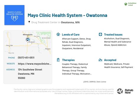 Mayo Clinic Health System - Owatonna • Minnesota Rehabs