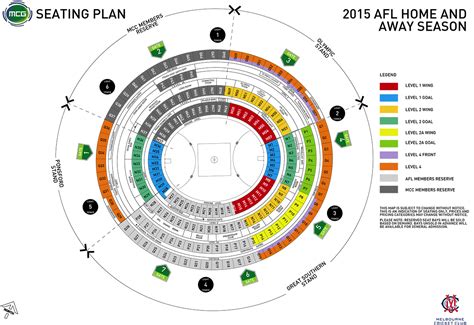 New MCG seating plan for 2015 season | BigFooty