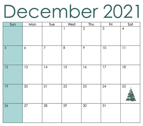 December Calendar Numbers - 10 Free PDF Printables | Printablee