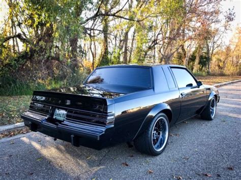 1986 Buick Regal Grand National GNX Turbo T Type 1987