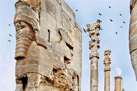 Palace of Persepolis Great Persian Temple Complex Ancient Cities ...