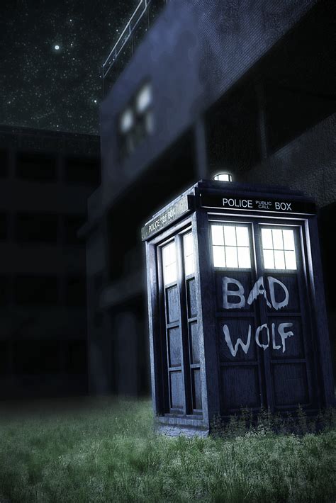 Tardis Bad Wolf Iphone Wallpaper