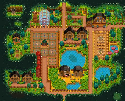 Stardew Forest Farm Layout Ideas