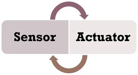 Diferencia entre sensores y actuadores (con cuadro comparativo ...