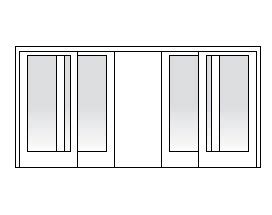 Andersen 200 Series Narroline Gliding Patio Doors