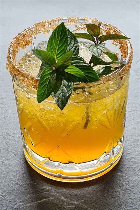 Dark Rum Spiced Mojito