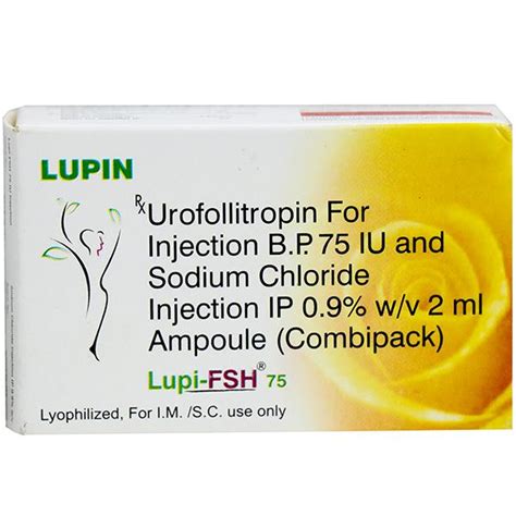 Buy Lupi Fsh 75 IU Injection Online at Best price in India | Flipkart ...