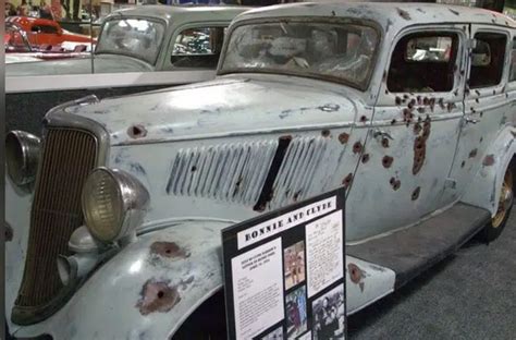 Bonnie and Clyde Ford V8 getaway car - Historic Vehicles