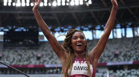 Long jumper Tara Davis on track and field idols, racism in sports ...