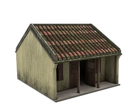 Hoi An Ancient House Model free VR / AR / low-poly 3D model | CGTrader